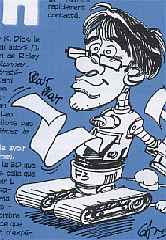 Fabien Vehlmann caricature par Gazzoti